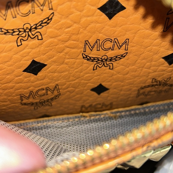 MCM Stark Studded Visetos Backpack - Picture 14 of 16